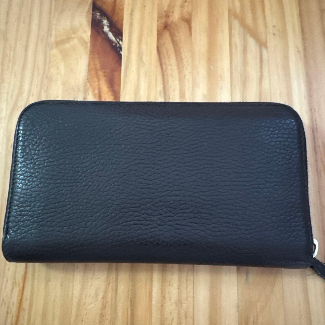 GUCCI ブラウンレザー 長財布