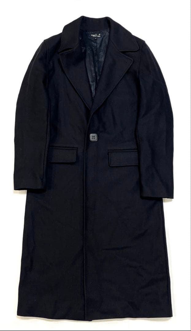 アニエスベー チェスターコート 2 ウール