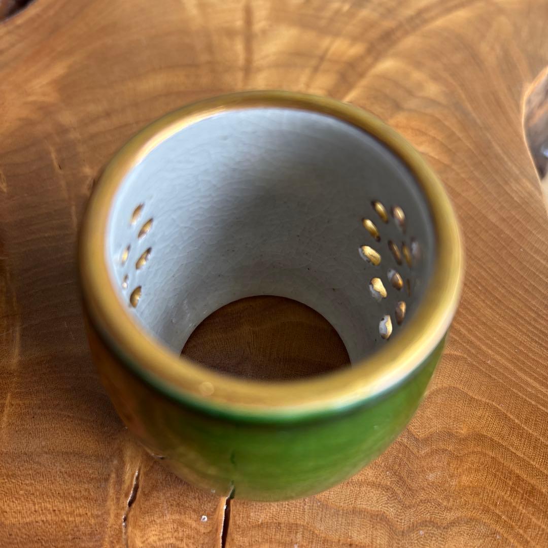 十三代紀太理平造 蓋置 官休案 有隣斎好書好 茶道具 共箱