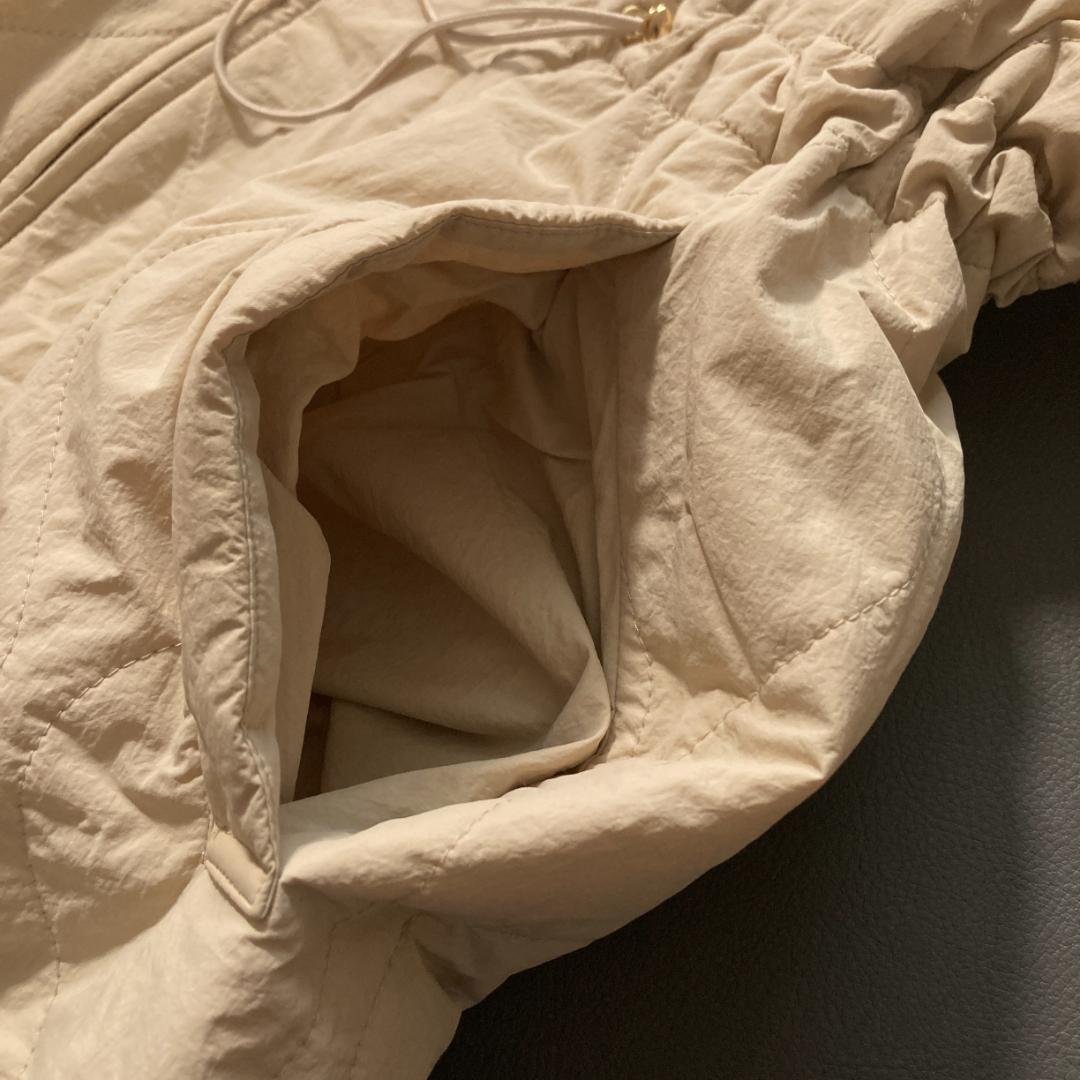 ち*マ様 【美品／大きいサイズ】23区　洗える/撥水加工 中綿ロングパディングア