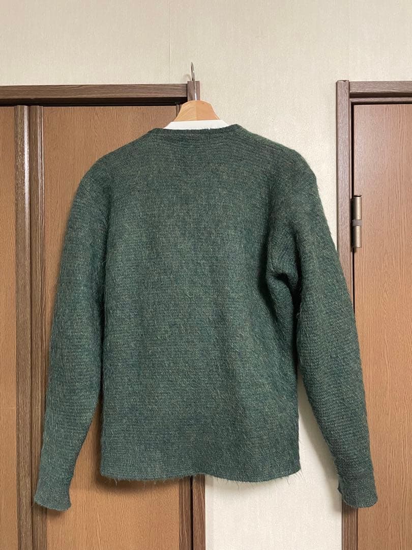 Grant crestモヘヤ　モヘア　カーディガン　60s ヴィンテージ　毛足長