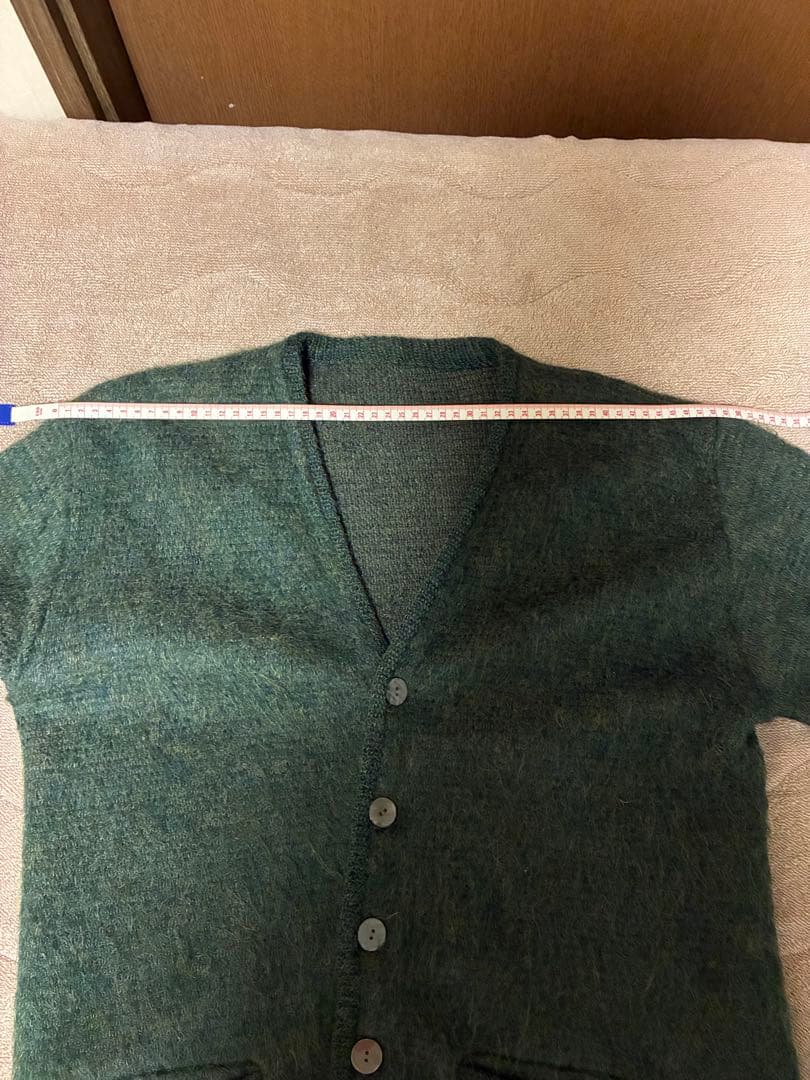 Grant crestモヘヤ　モヘア　カーディガン　60s ヴィンテージ　毛足長