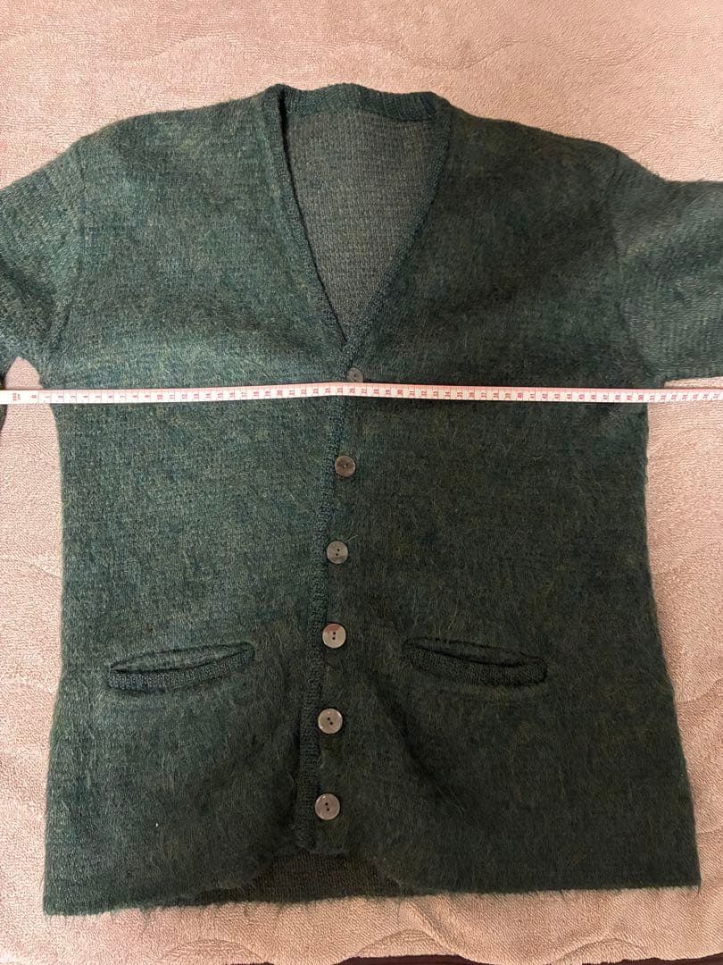 Grant crestモヘヤ　モヘア　カーディガン　60s ヴィンテージ　毛足長