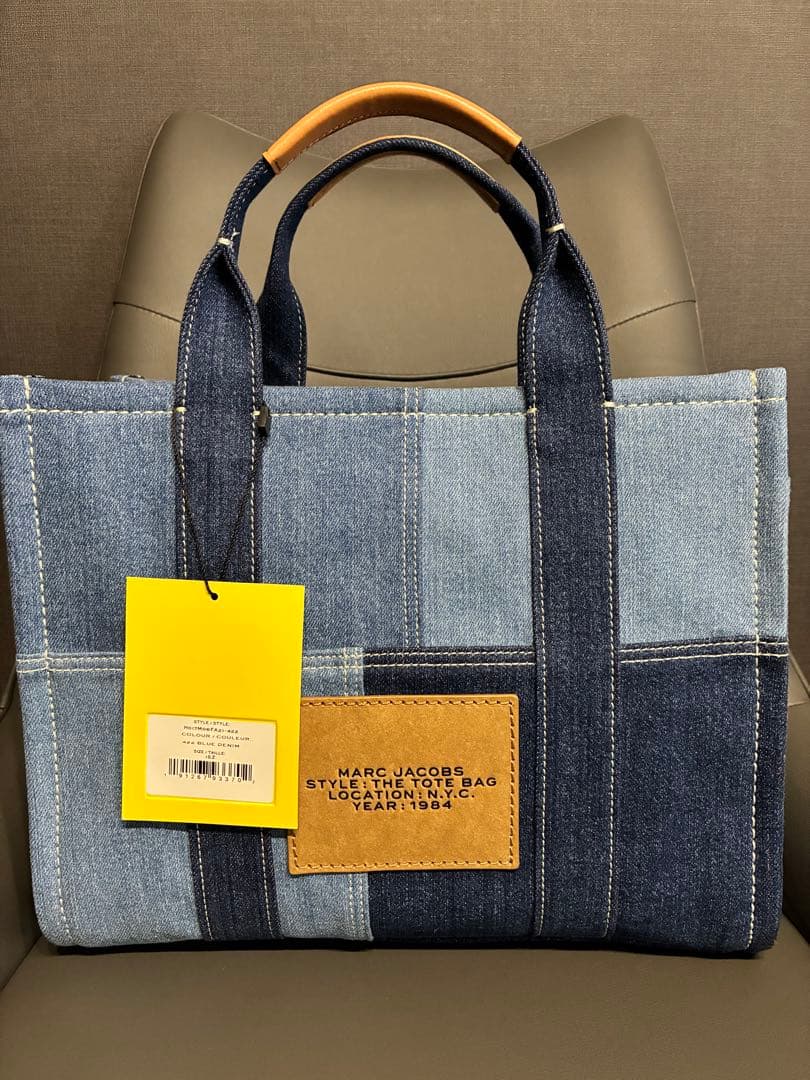 MARC JACOBS デニム トート バッグ ミディアム