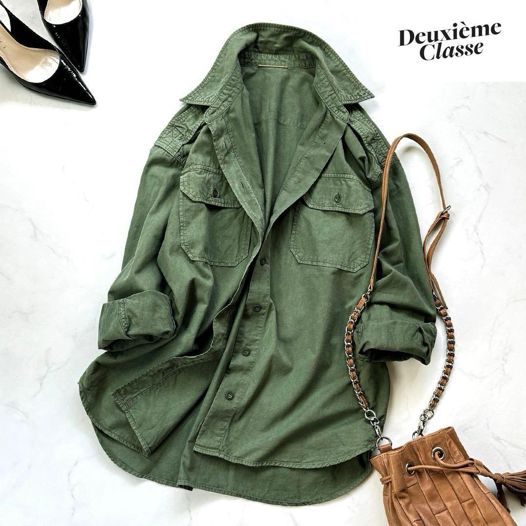 Deuxieme Classe　日本製オーバーサイズミリタリージャケット　T98