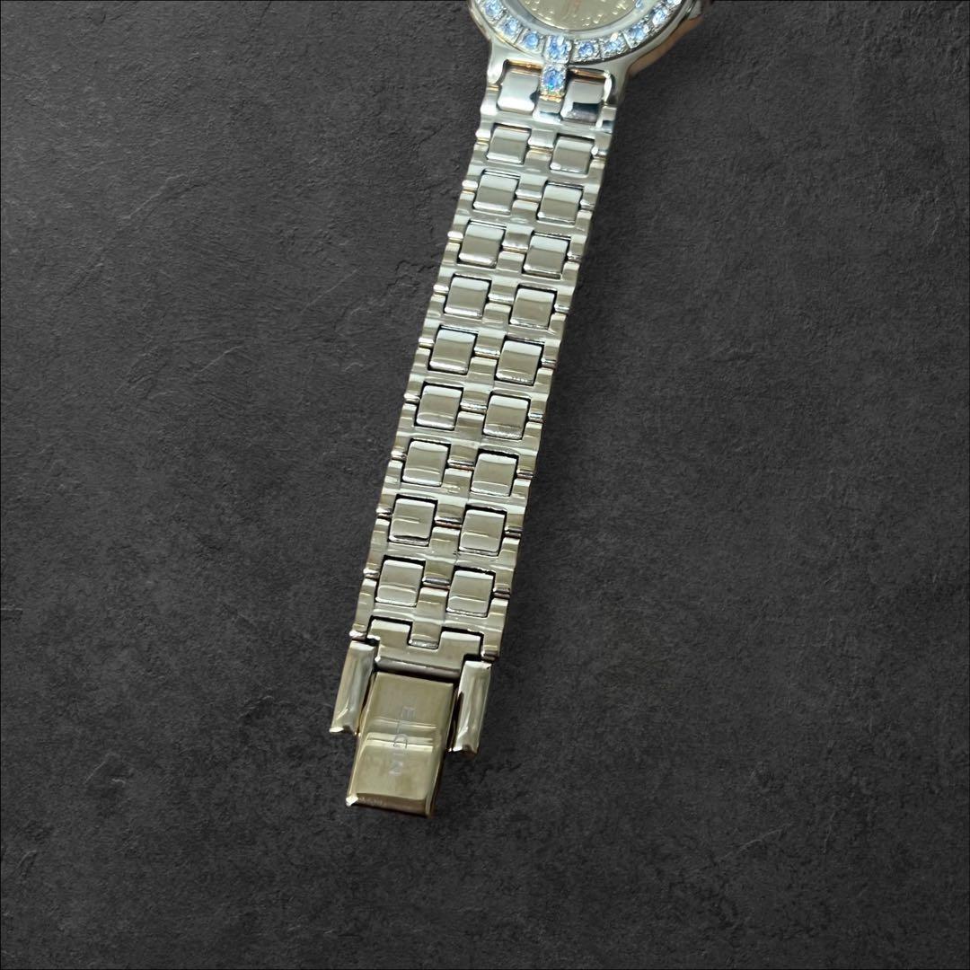 ELGIN メイプルリーフ金貨 腕時計 天然ダイヤモンド 稼働中