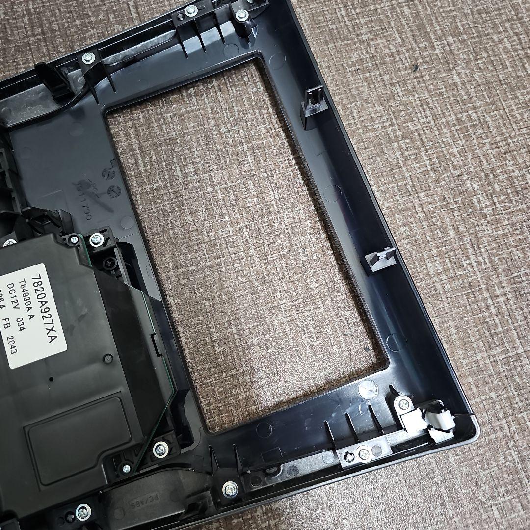 H27年 三菱 ekカスタム B11W オーディオエアコンスイッチパネル