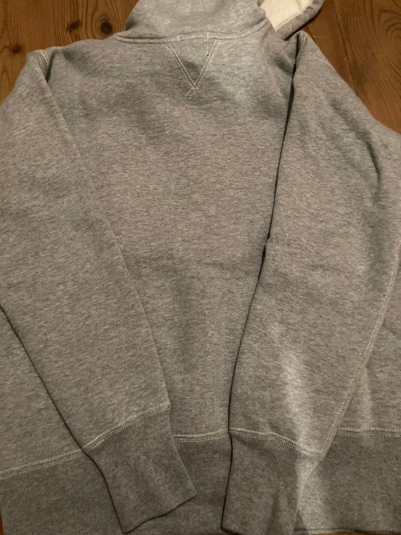 FREEWHEELERS Power Wear 後付けパーカー グレー　38