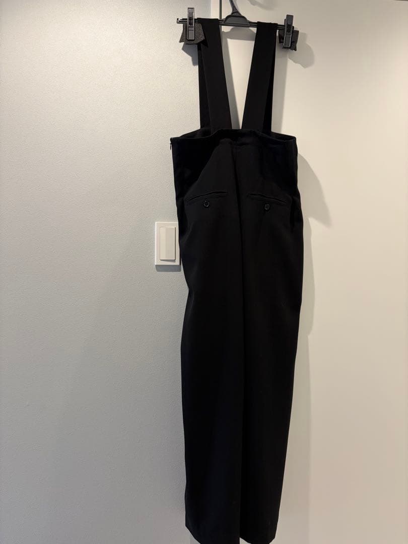新品未使用　CLANE HIGH WAIST SUSPENDER PANTS