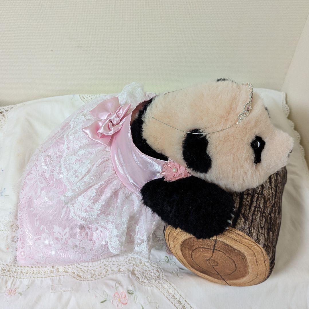 【まゆみっち様】リアルシャンシャンちゃん♡ウェディングドレスピンクサテン＆レース