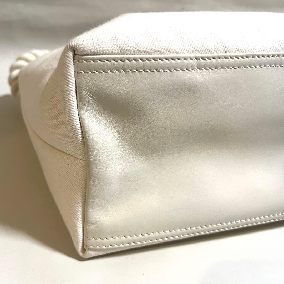 美品 DIESEL デニム カウレザー トートバッグ 2way ディーゼル 人気