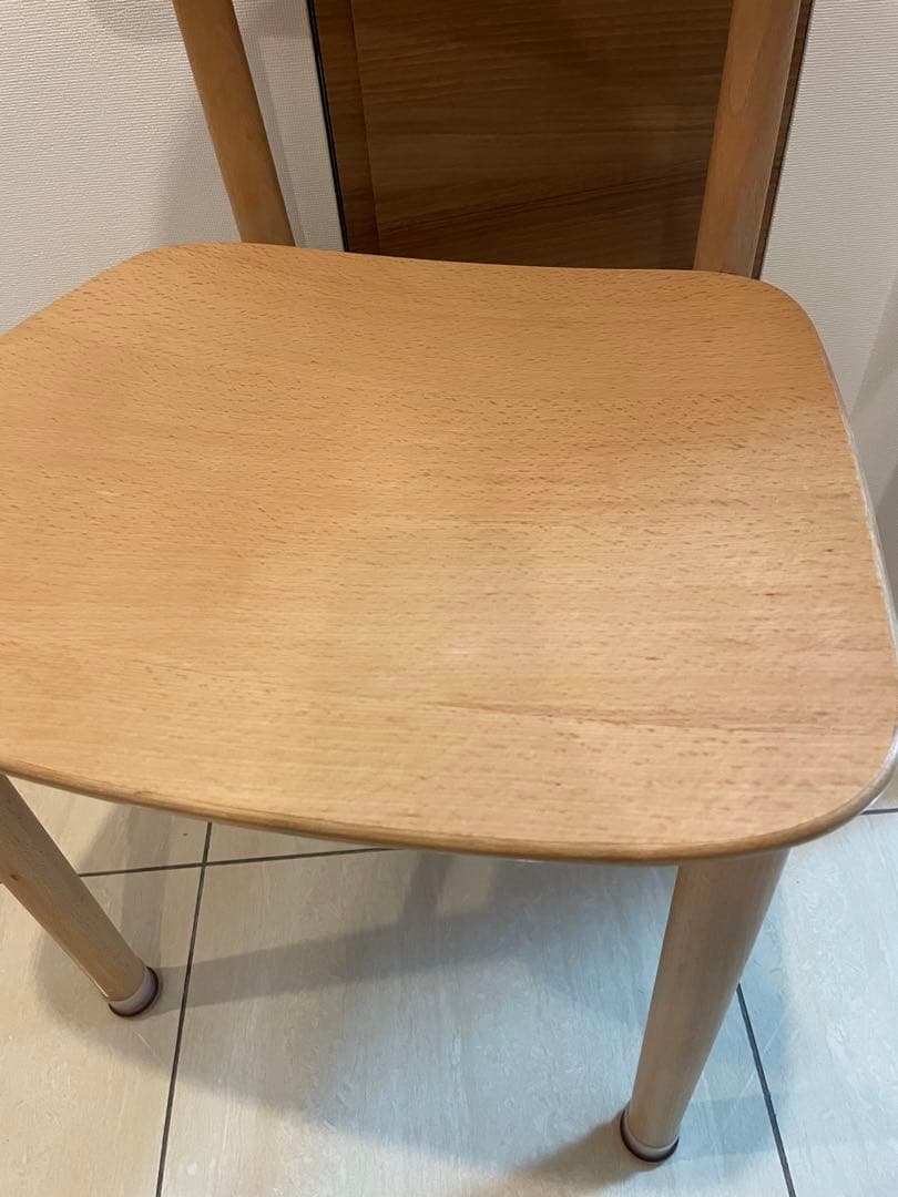 無印良品 ラウンドチェア・ブナ材