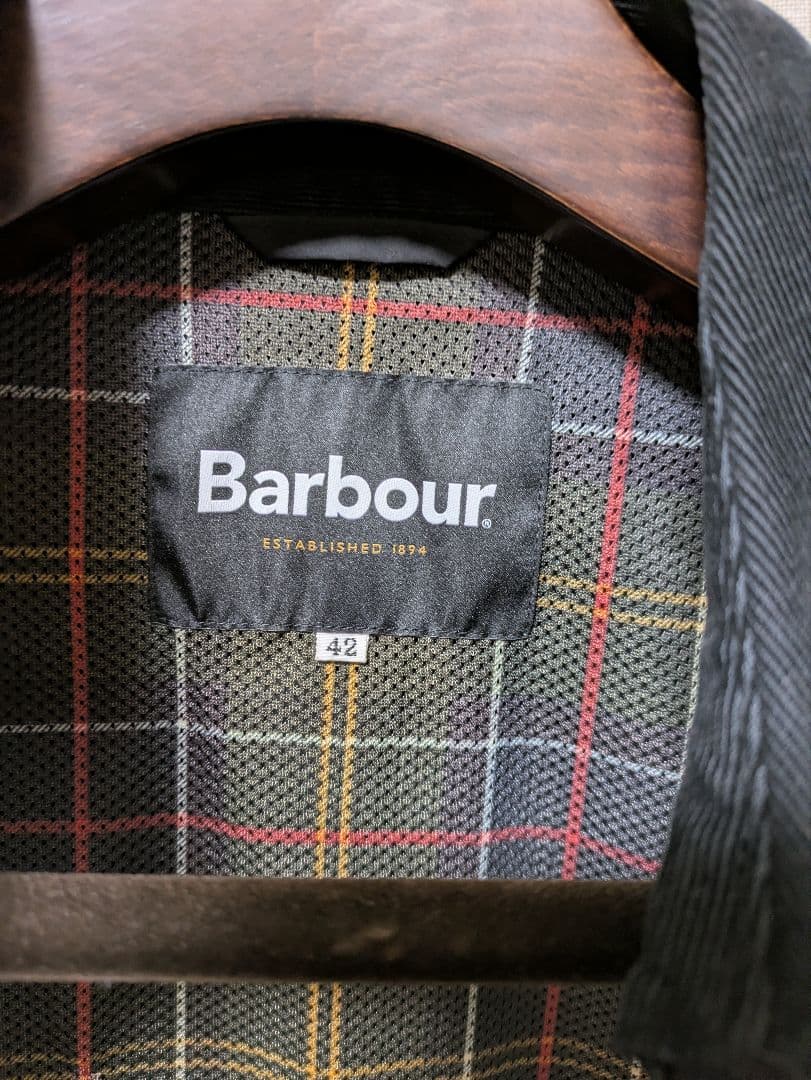 【美品】Barbour Bshop別注 BLYTH ブライス Size42