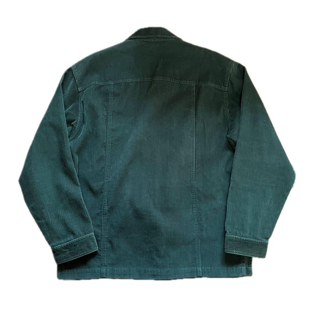 H*0様 patagonia ダークグリーン コーデュロイ 長袖シャツ M