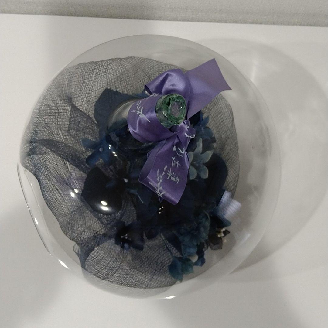 藍染花　アレンジメント　りんご大