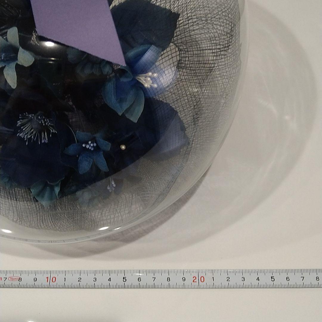 藍染花　アレンジメント　りんご大