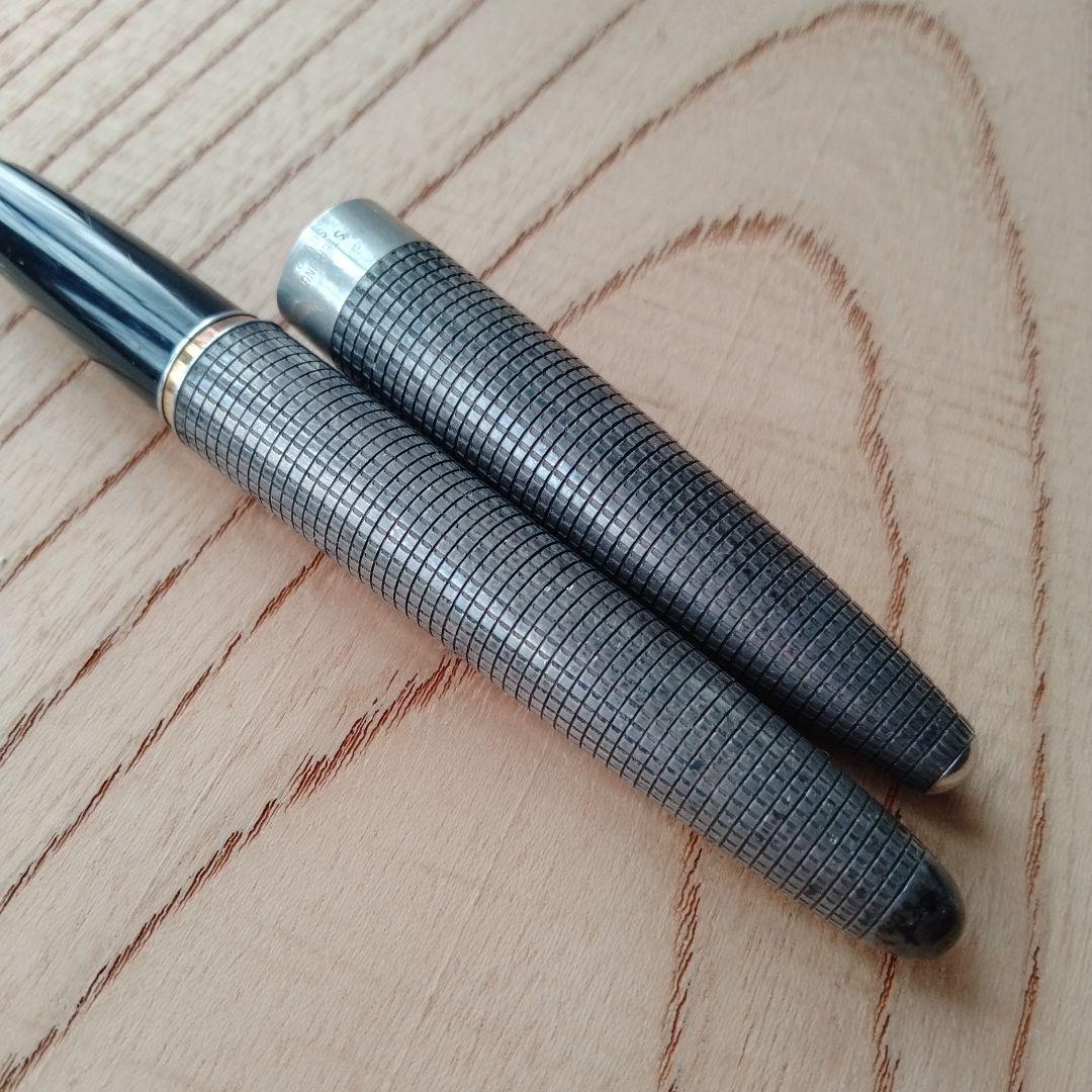 パイロット エリート スターリングシルバー 万年筆 ペン先/18K-750