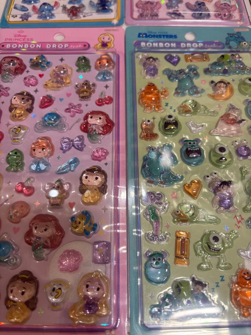 【公式】 ディズニー ボンボンドロップシール 第2弾 全種
