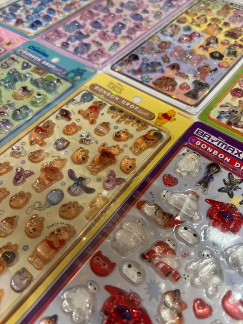 【公式】 ディズニー ボンボンドロップシール 第2弾 全種