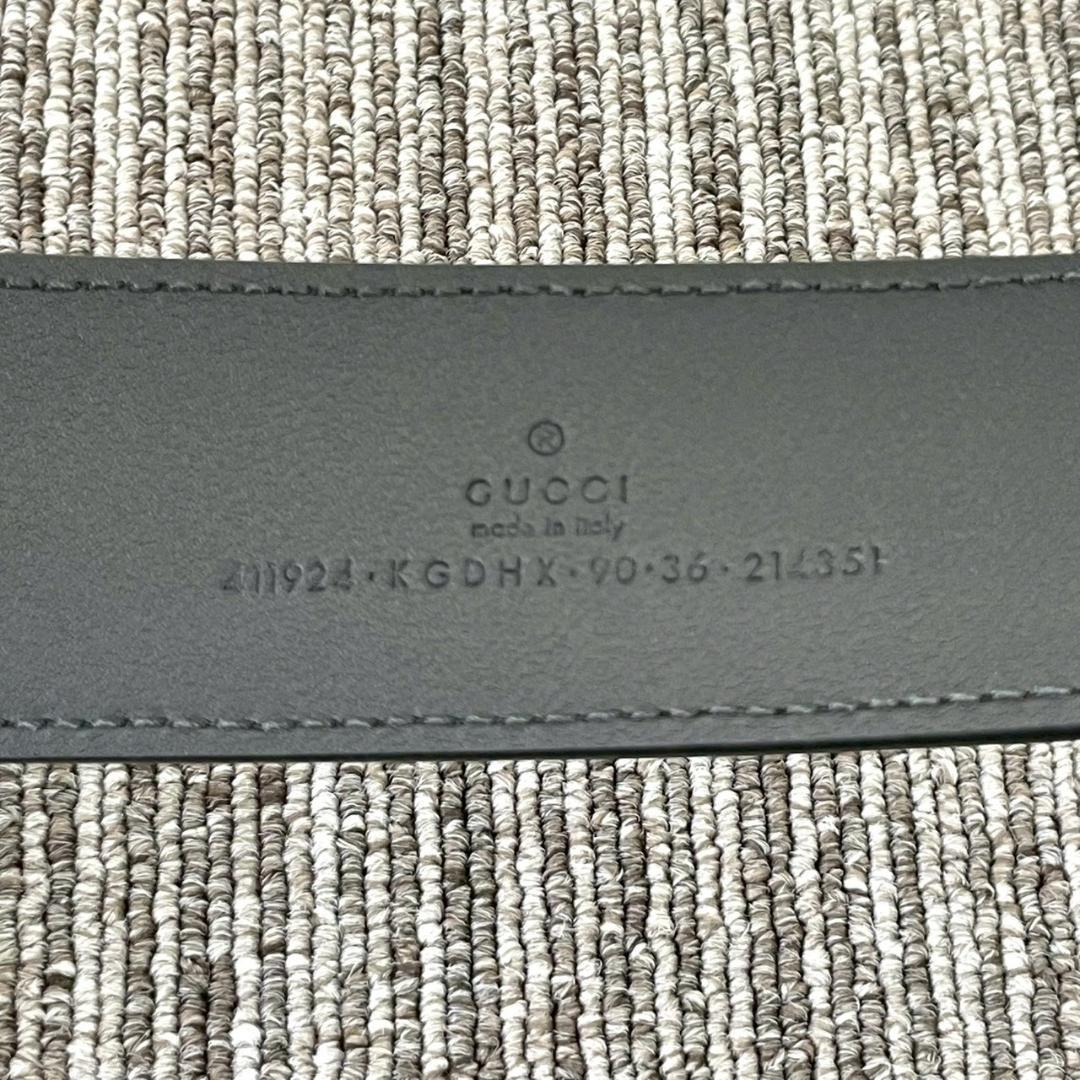 美品　GUCCI　グッチ　GGスプリット　インターロッキング　ベルト