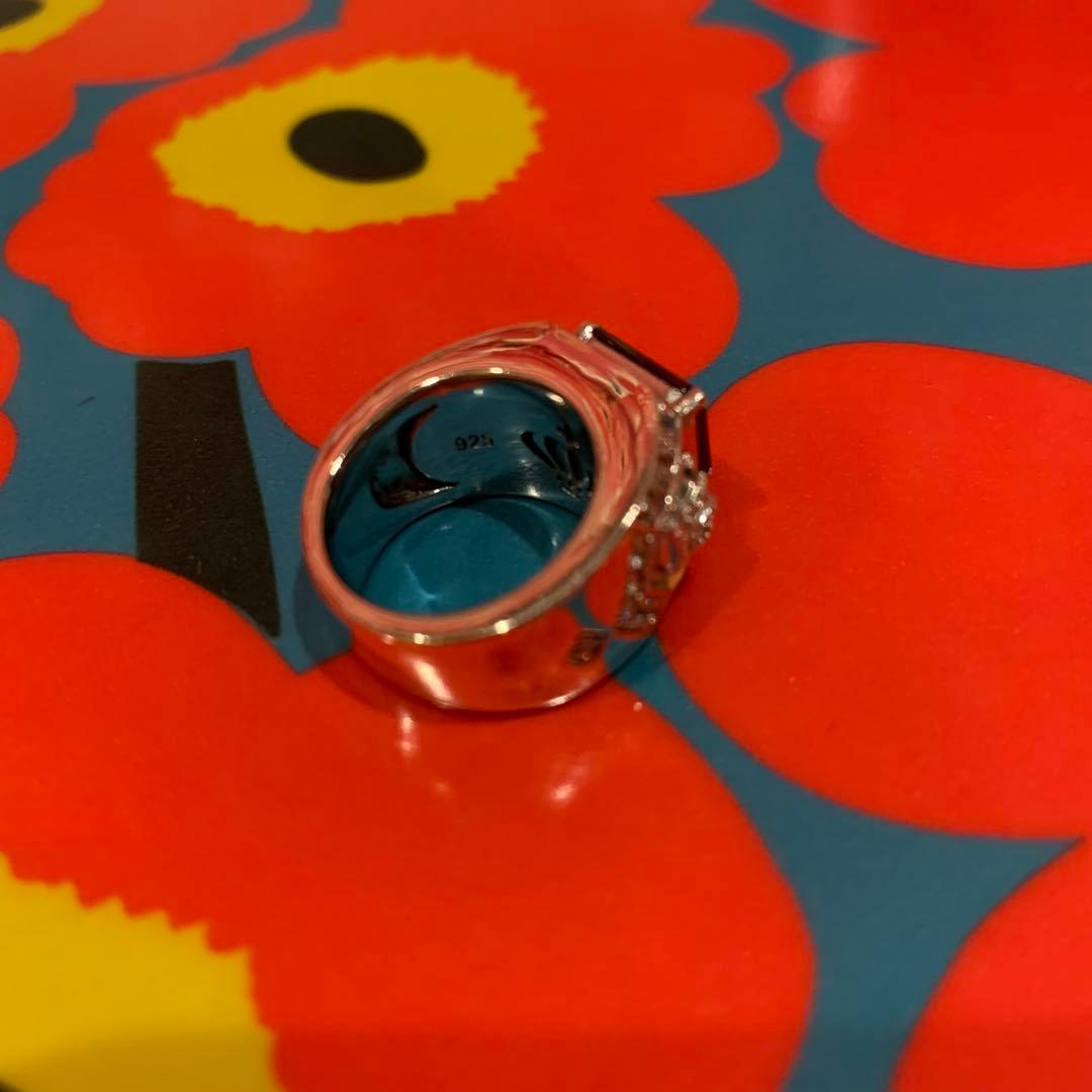美品　ジャスティンデイビス スパークルシャインリング JUSTINDAVIS