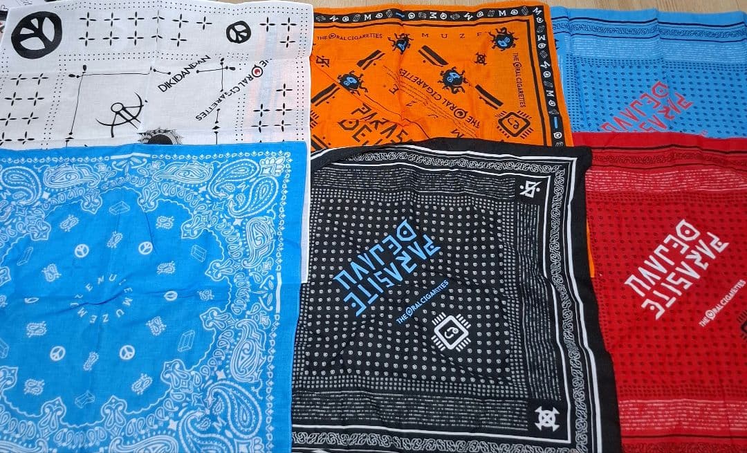 MUZE バンダナまとめ売りTHE ORAL CIGARETTES