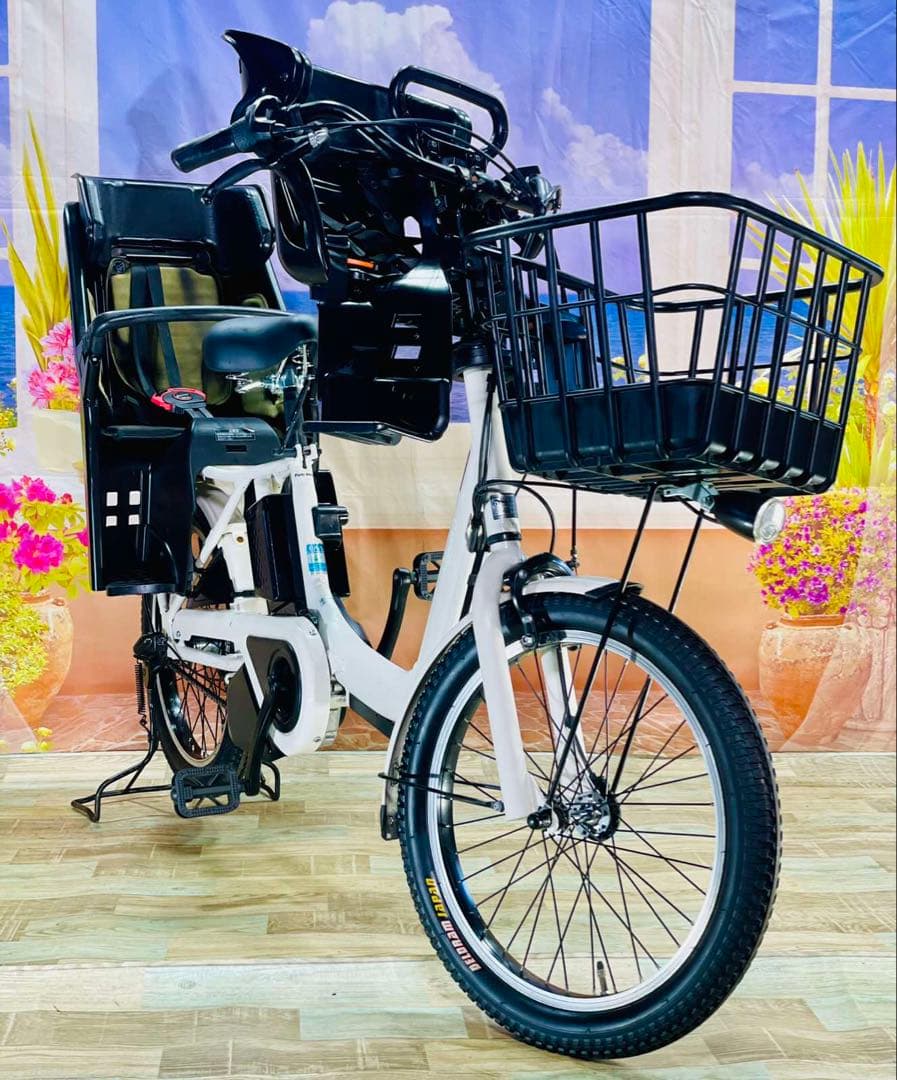 2024年！ギュットアニーズ⭐️16AH！子供乗せ電動アシスト自転車Y3240