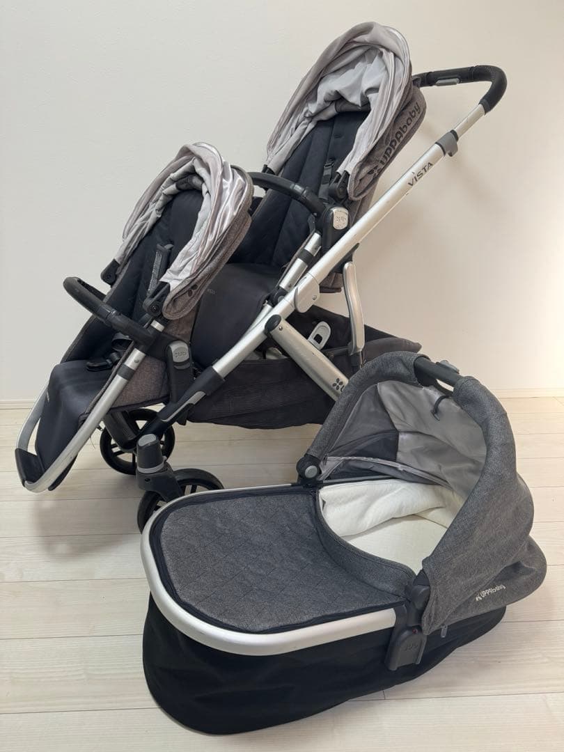 uppababy二人乗りベビーカー＊純正品複数セット