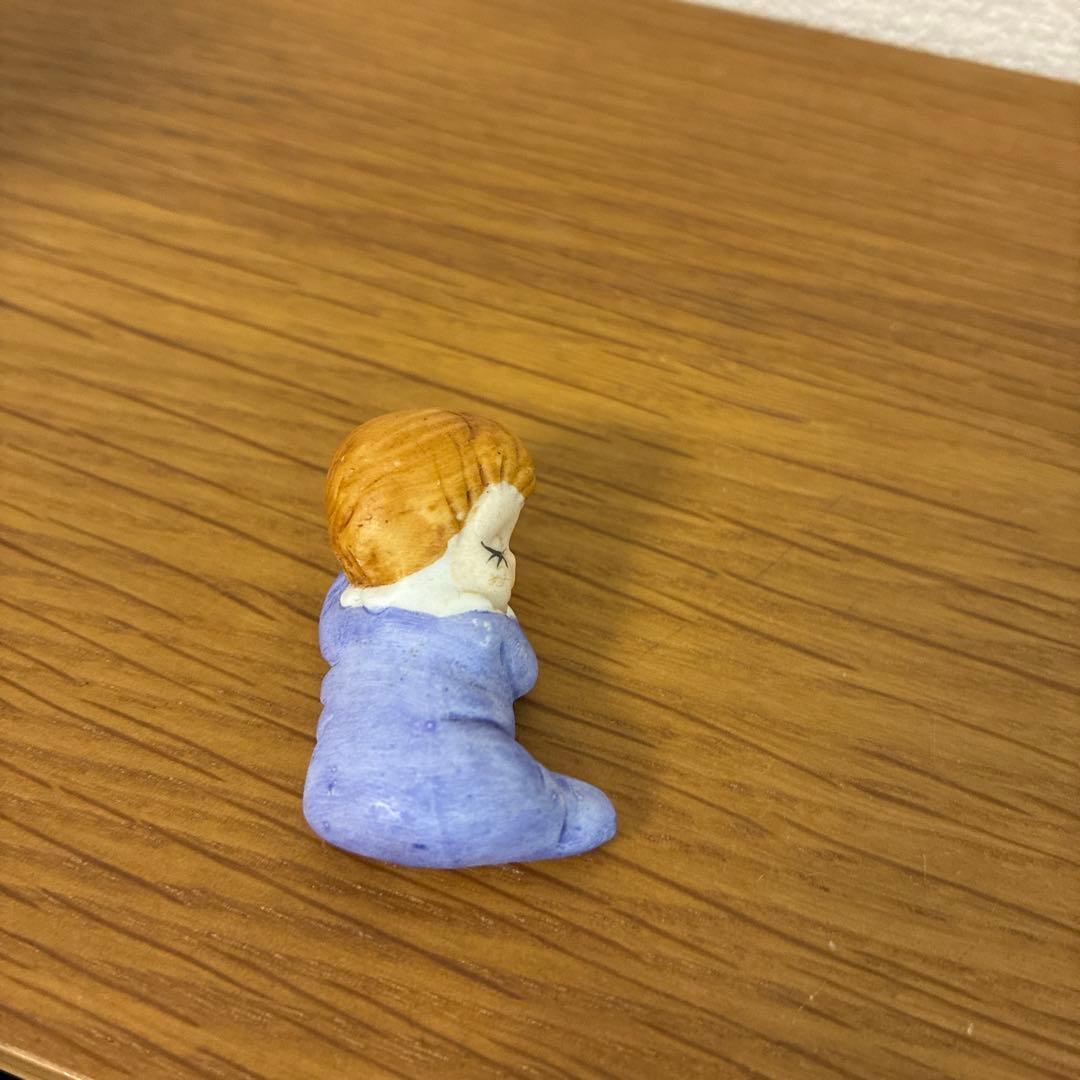 ★10希少　赤ちゃん　置物　ねんね　ベビーベット　かわいい　アンティーク　レース