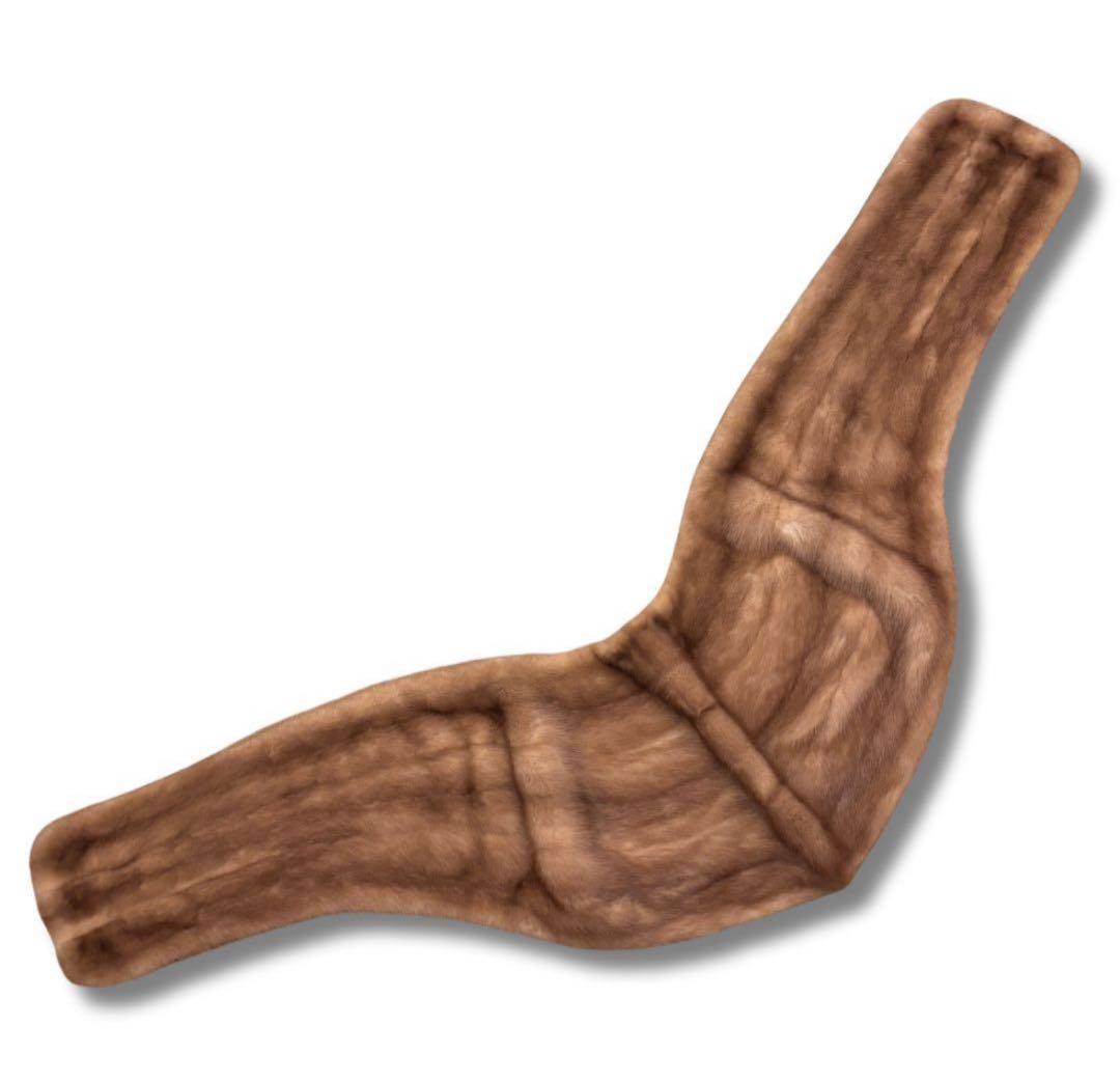 美品 ノルウェーハイランド ミンクショール フォーマル 結婚式 パーティ 成人式