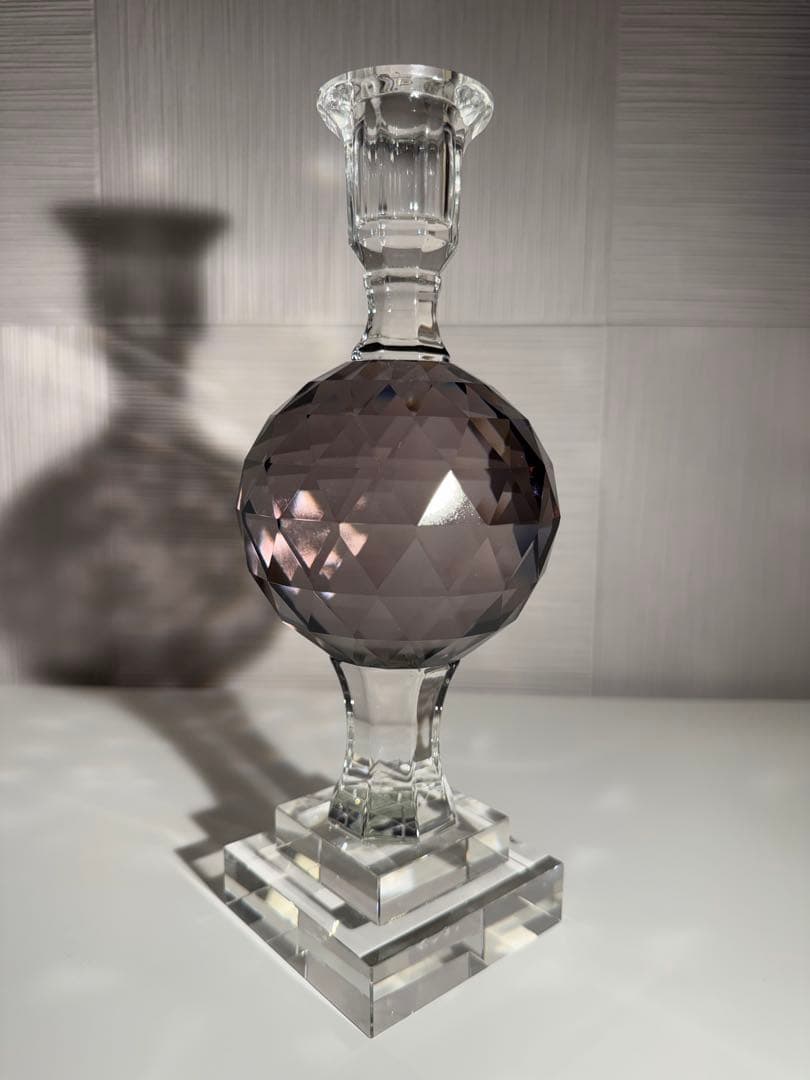 「未使用」ボーコンセプトBoconcept/ガラスキャンドルスタンド