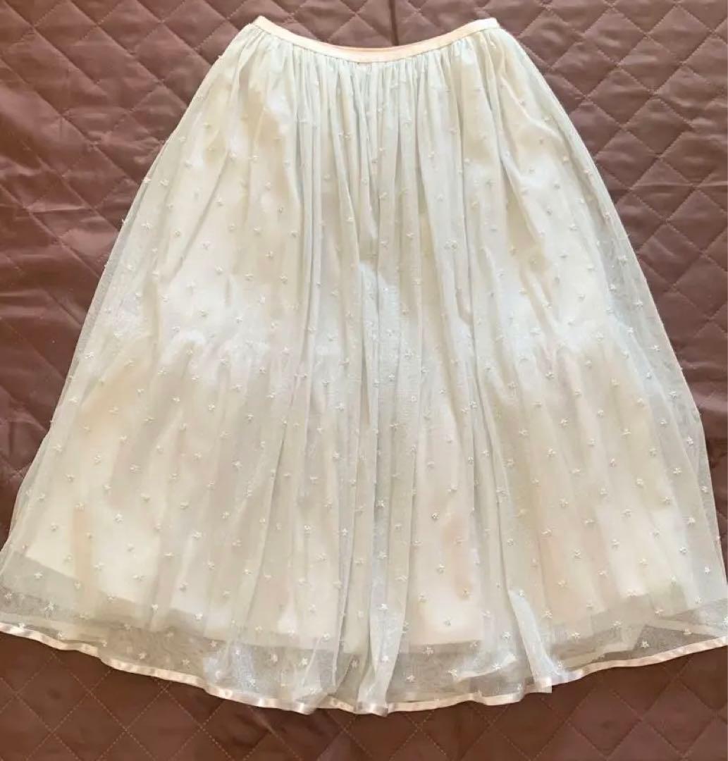 【フランシュリッペ良品】ほしぞらチュールスカート