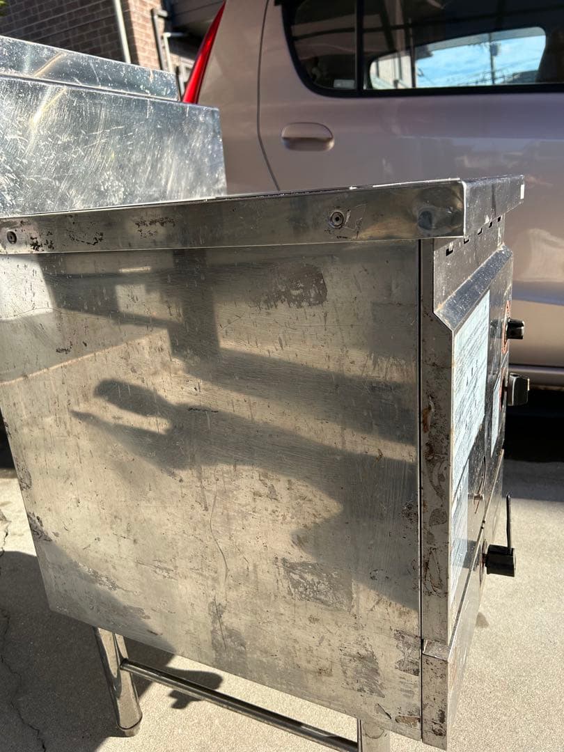 マルゼン　中古　茹で麺機　プロパン