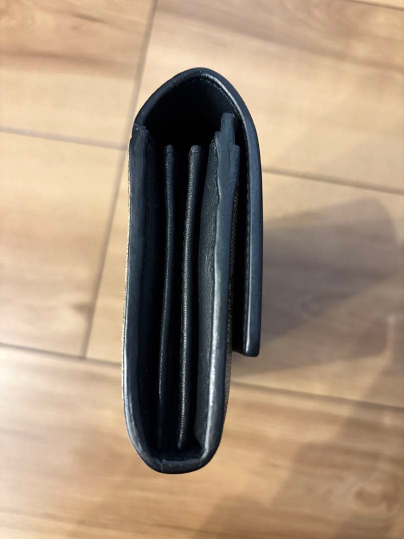 極美品GUCCI 長財布 PVC 二つ折り財布 GGスプリーム