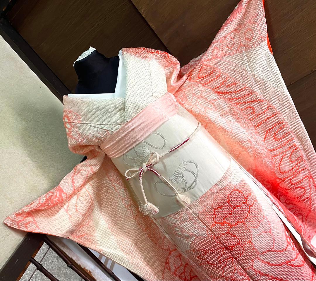 振袖 フルセット6点サイズM〜Ｌ豪華総絞りやまと正絹