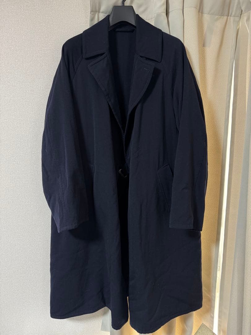 COMOLI 17AW ウール中綿タイロッケンコート 3 希少