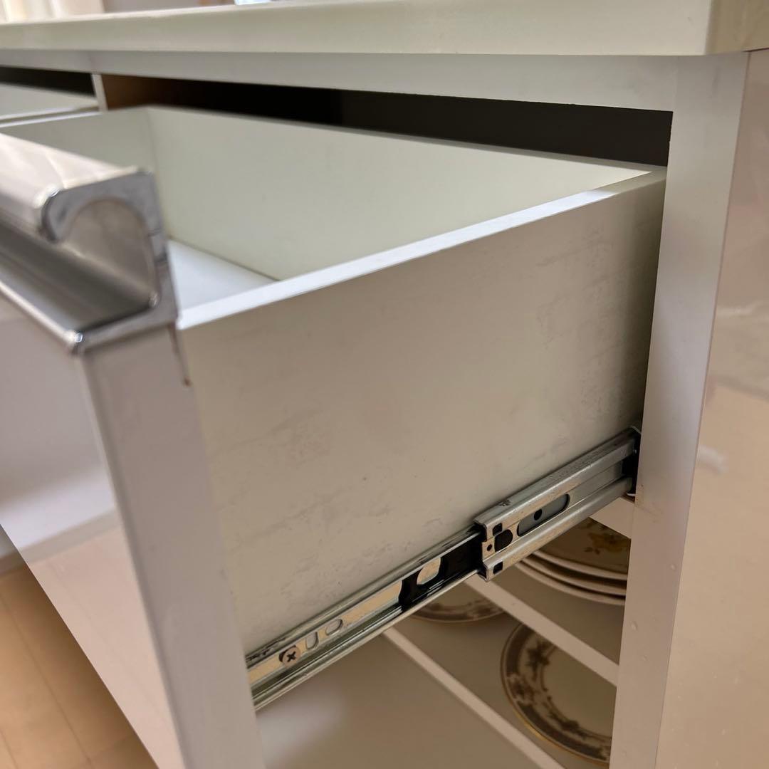 【バードさま専用】⭐️マツダ家具　L字カウンター　バーカウンター　シンプル　①