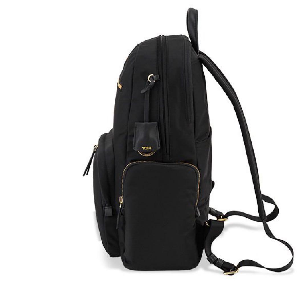 トゥミ【TUMI】VOYAGEUR「カーソン」バックパック ブラック×ゴールド