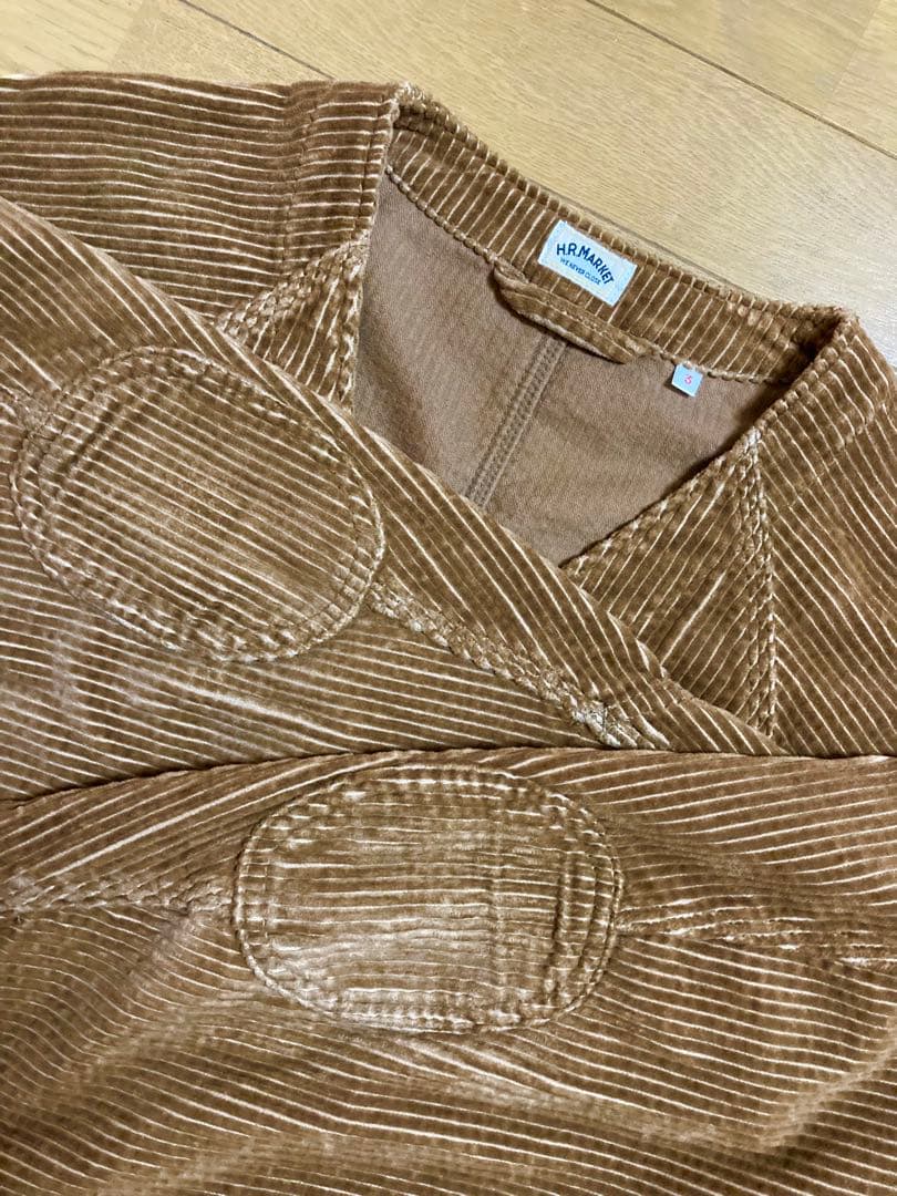 【完売希少】ハリウッドランチマーケット コーデュロイ カーディガン L