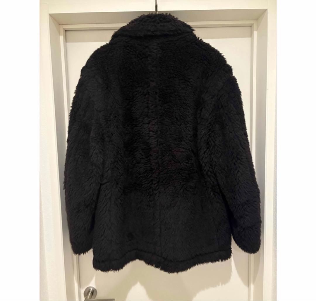 限定★良品MARKAWAREマーカウェア22AWアルパカテディベアハーフコート