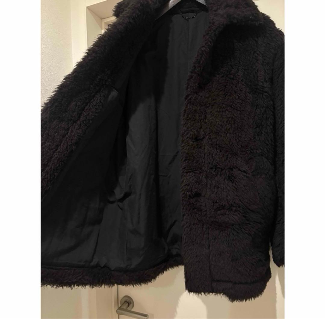 限定★良品MARKAWAREマーカウェア22AWアルパカテディベアハーフコート