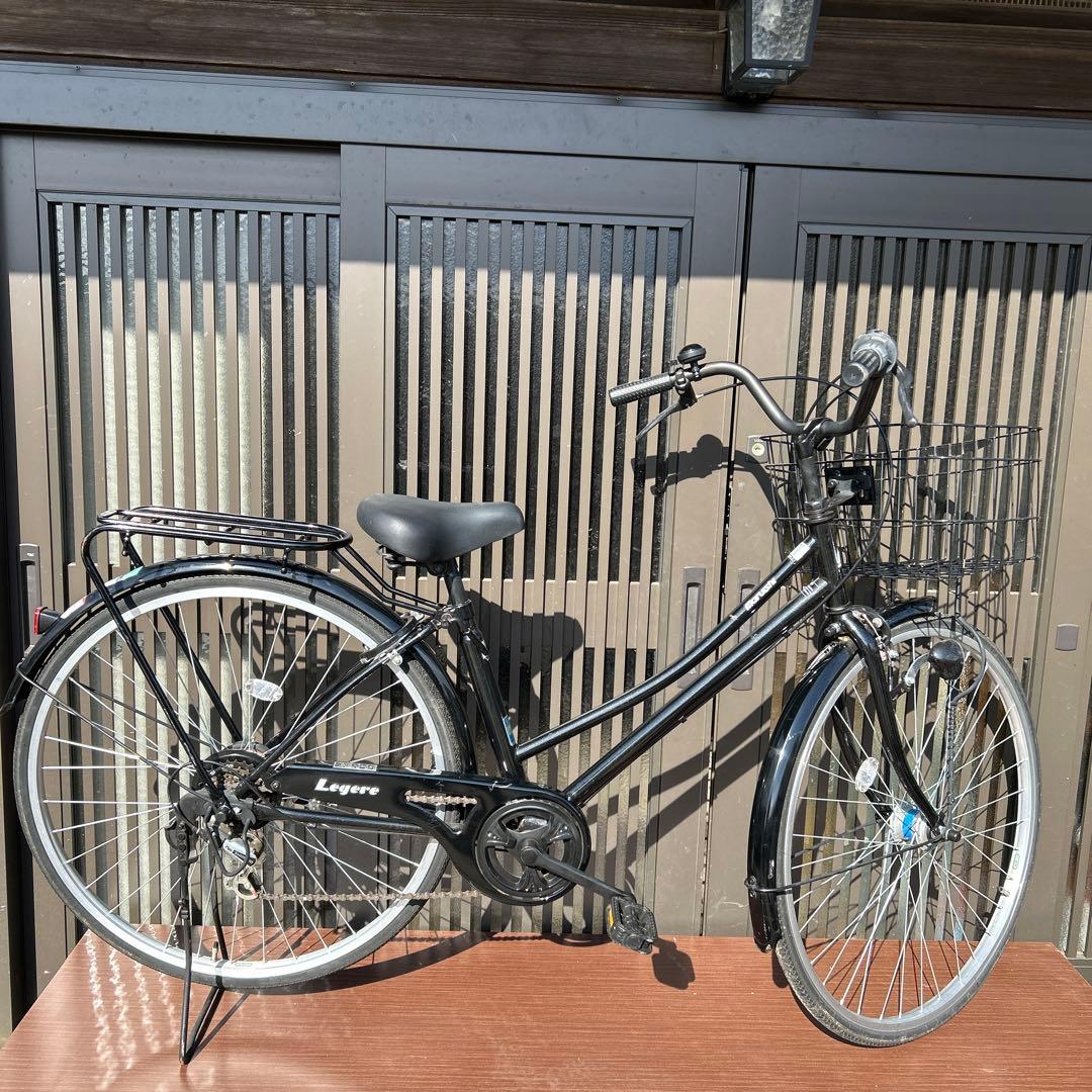 【出品】丸石サイクル 26インチ 6段変速ママチャリ（2024年製）状態良好