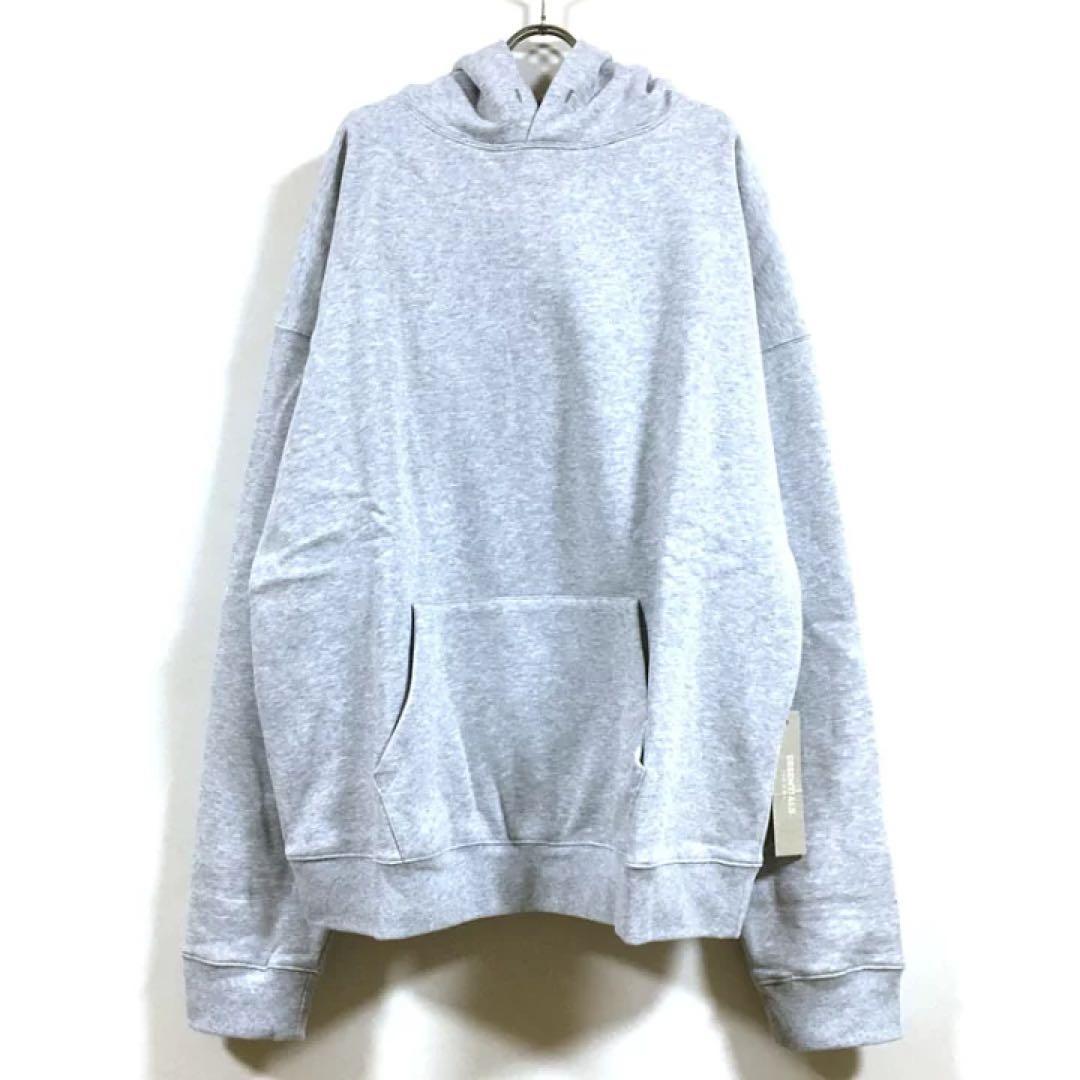 新品 FOG ESSENTIALS エフオージー パーカー メンズ グレー L