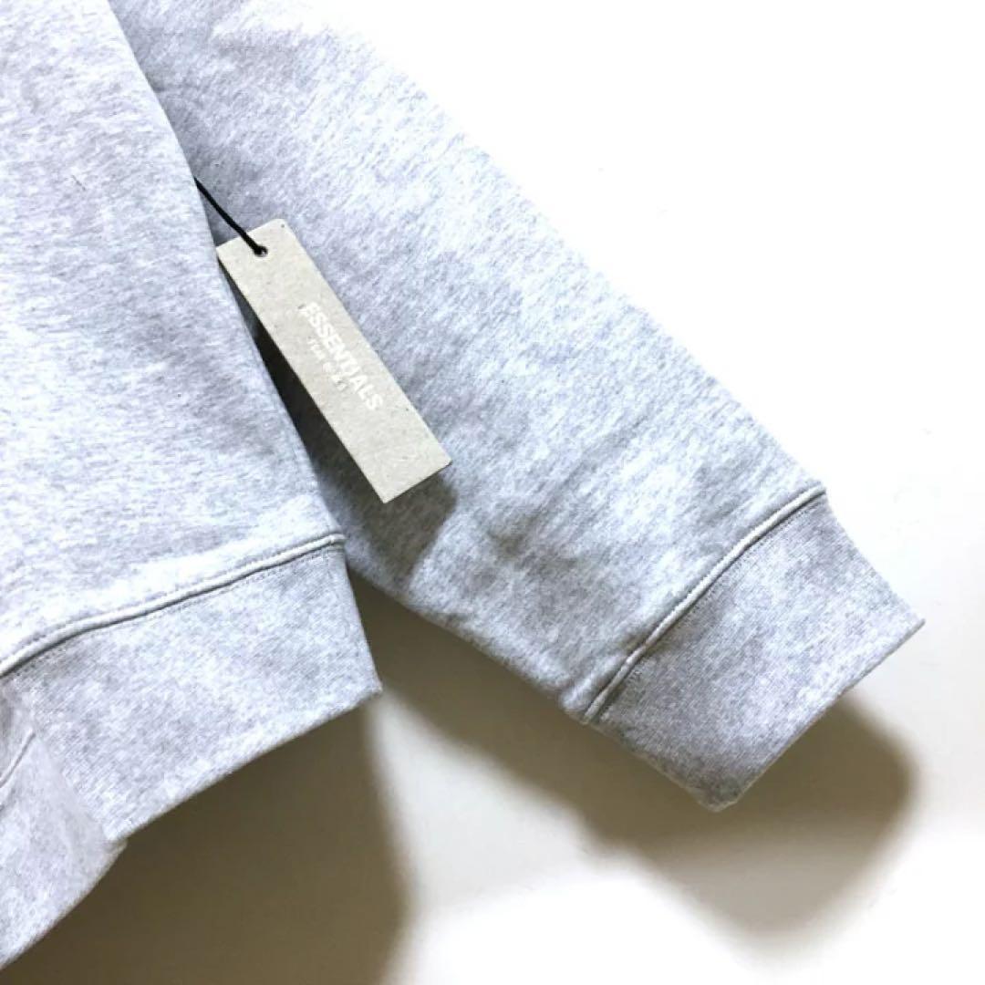 新品 FOG ESSENTIALS エフオージー パーカー メンズ グレー L