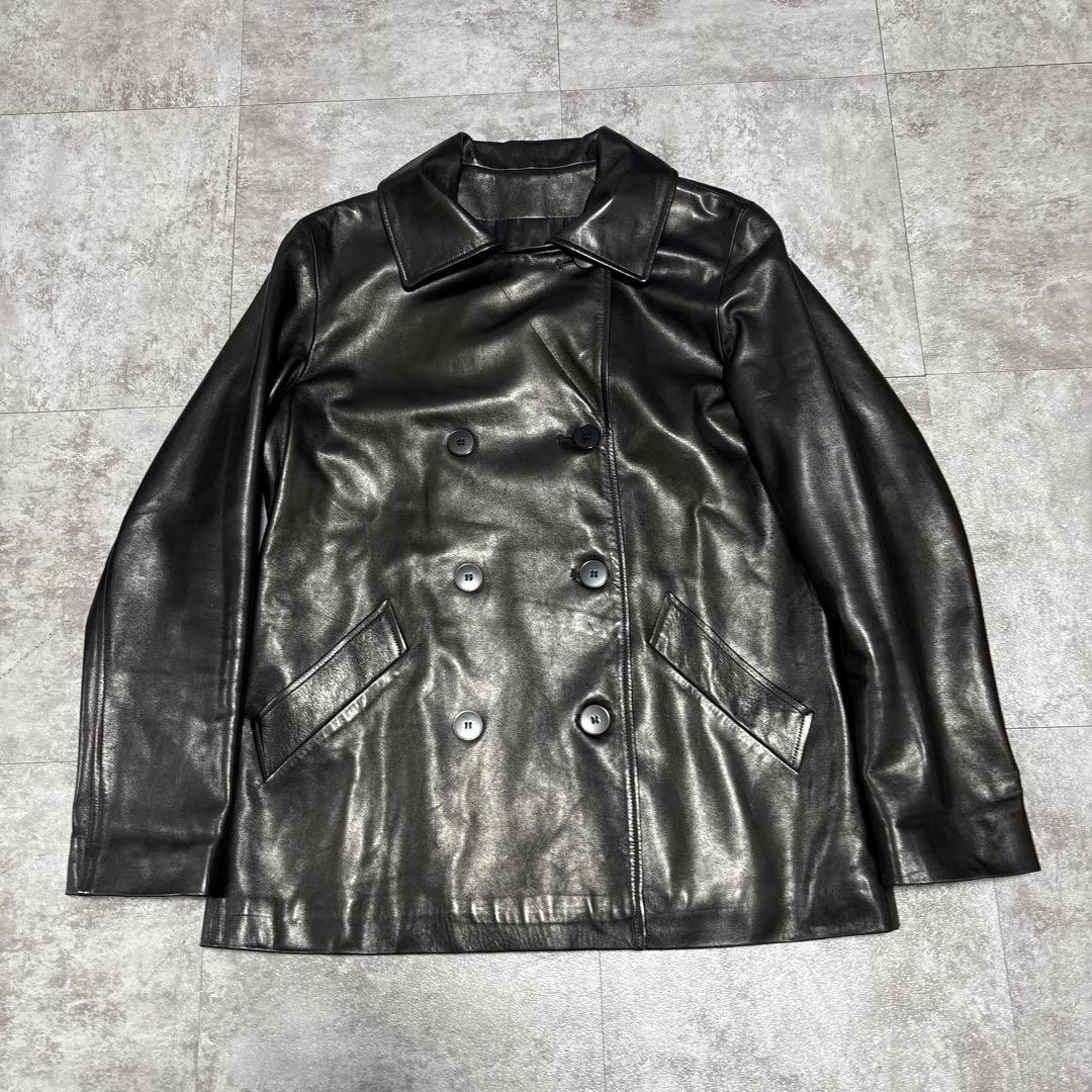 90s vintage agnès b. leather blouson