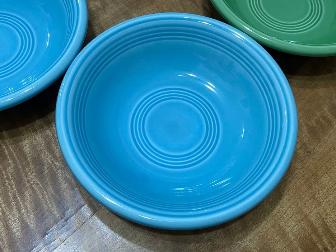 光洋陶器 KOYO オービット ターコイズブルー他5点24cm スープボウル