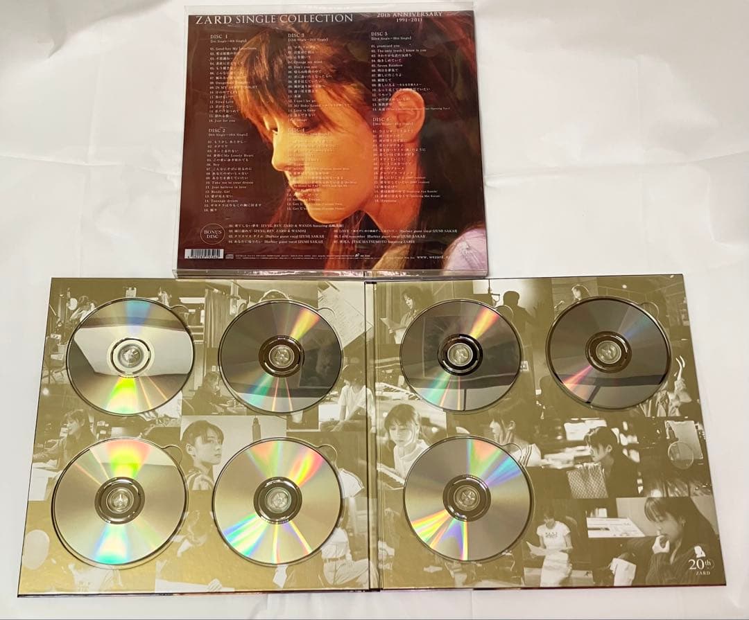 邦楽 ZARD SINGLE COLLECTION 20th ANNIVERSARY