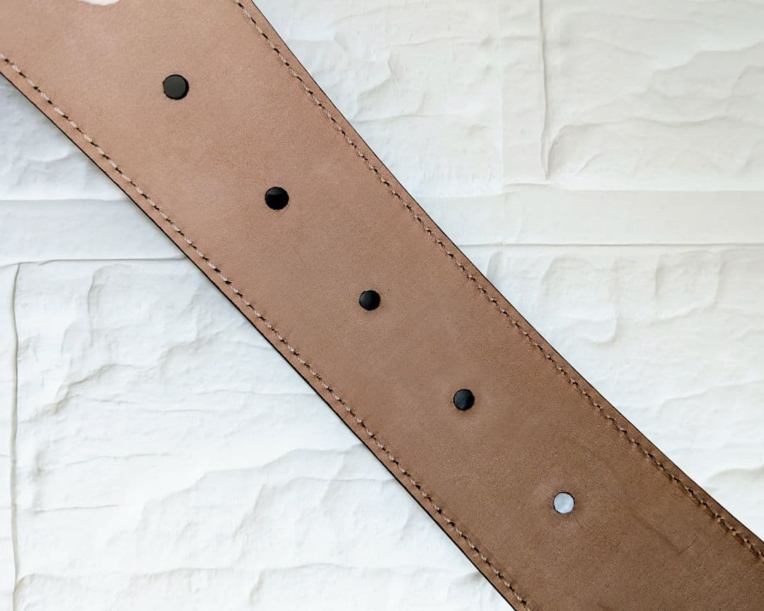 (新品未使用)GUCCI グッチ インターロッキングG バックル付き ベルト 黒