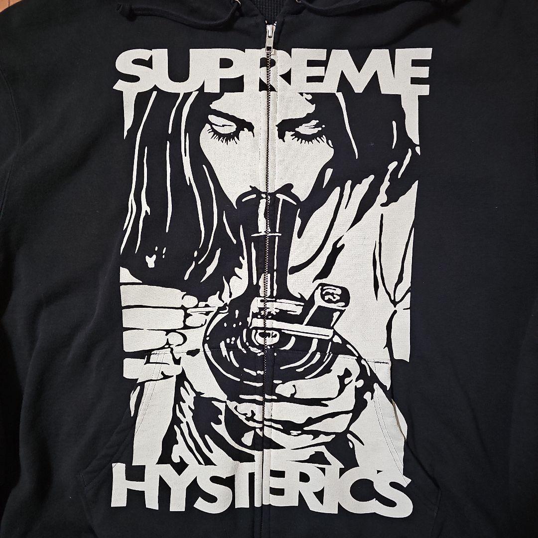 トップス Supreme x HYSTERIC GLAMOUR Zip Hooded L