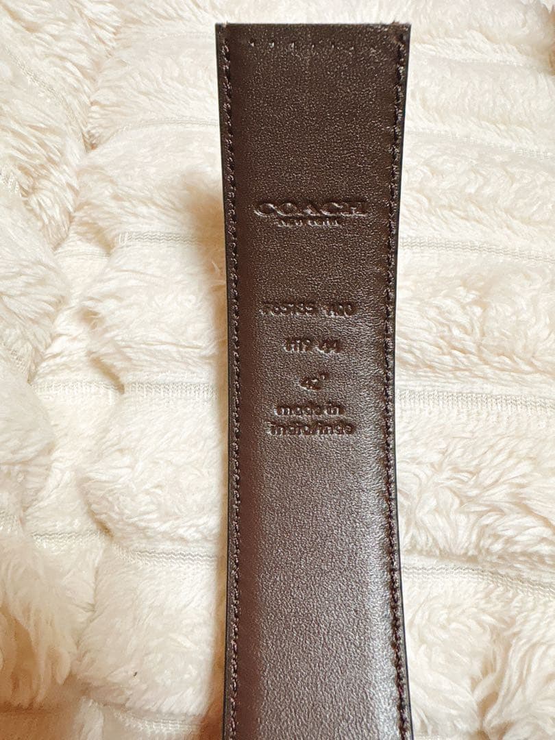 最終値下げ！COACH＊リバーシブルベルト